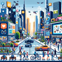 Digital Metropolis Pixelated Landscapes of Contemporary Culture