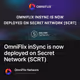 OmniFlix inSync is now deployed on Secret Network (SCRT)