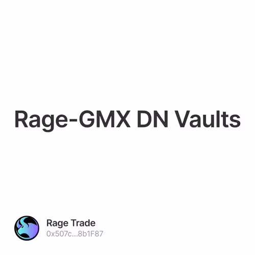 Rage-GMX DN Vaults 43/500