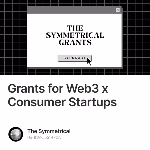 Grants for Web3 x Consumer Startups