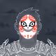 Holo Mask : White & Black #4106