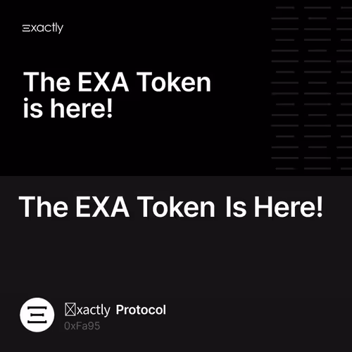 The EXA Token Is Here! 1