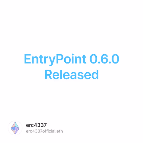 EntryPoint 0.6.0 Released 170/500