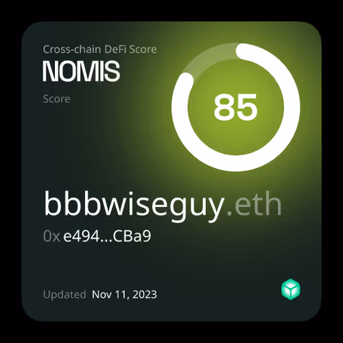 Nomis Score