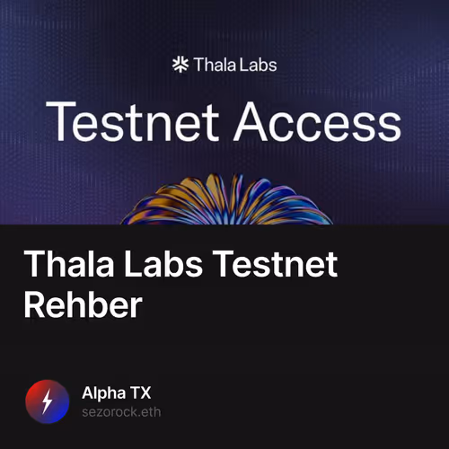 Thala Labs Testnet Rehber 10/100