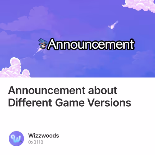Announcement about Different Game Versions 13