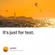 It's just for test.