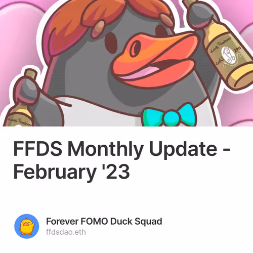 FFDS Monthly Update - February '23 20/100