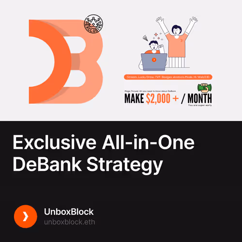 Exclusive All-in-One DeBank Strategy 2/100