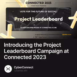 Introducing the Project Leaderboard Campaign at Connected 2023 991/5000