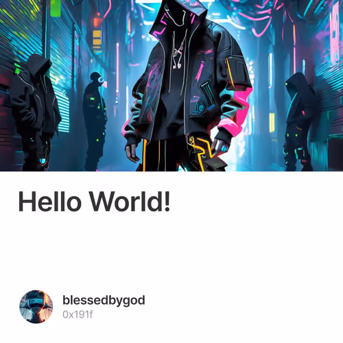 Hello World! 1