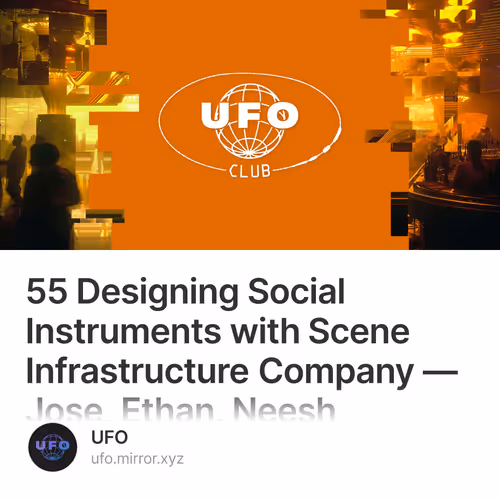 55 Designing Social Instruments with Scene Infrastructure Company — Jose, Ethan, Neesh 7