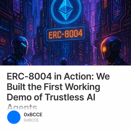 ERC-8004 in Action: We Built the First Working Demo of Trustless AI Agents