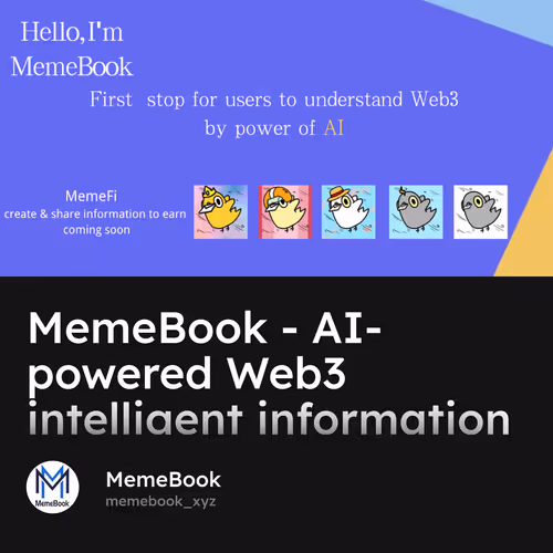 MemeBook - AI-powered Web3 intelligent information community