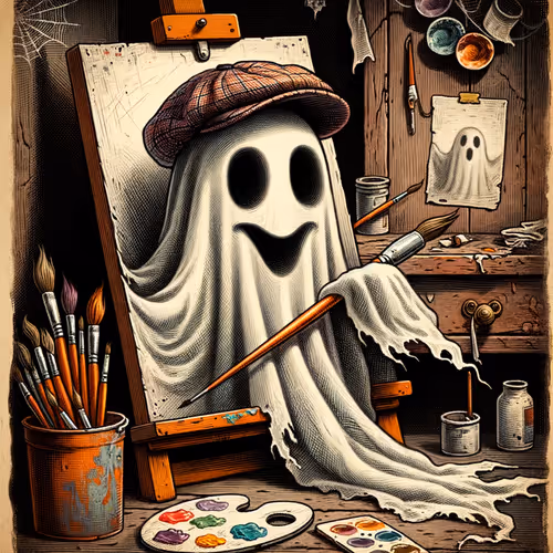 Late for Halloween Ghosts VIII