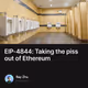 EIP-4844: Taking the piss out of Ethereum