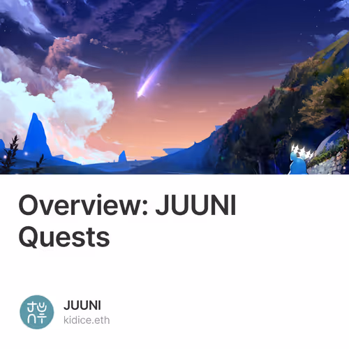 Overview: JUUNI Quests 11/500