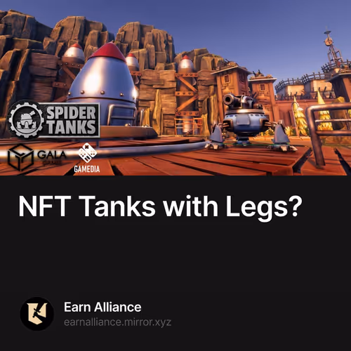 NFT Tanks with Legs? 17/500