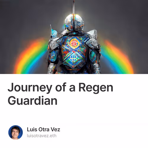 Journey of a Regen Guardian