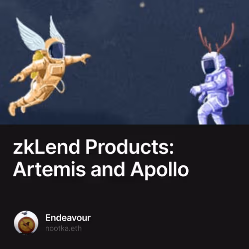 zkLend Products Artemis and Apollo