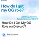 How Do I Get My OG Role on Discord? 573/6000
