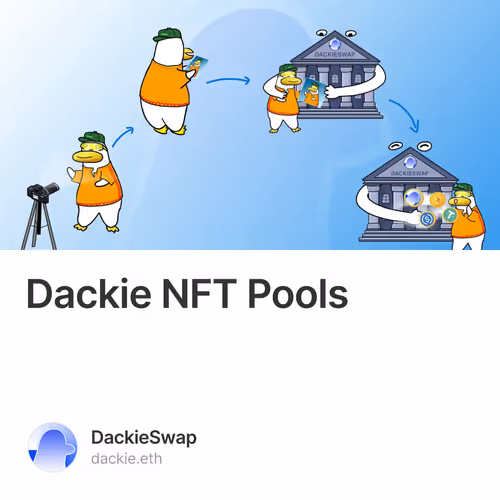 Dackie NFT Pools 402