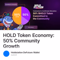 HOLD Token Economy: 50% Community Growth 21