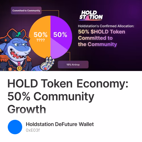 HOLD Token Economy: 50% Community Growth 17