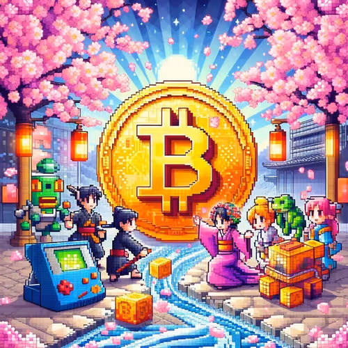 Pixelated realm of 8bit Bitcoin