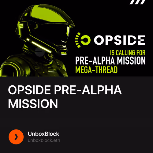 OPSIDE PRE-ALPHA MISSION 11