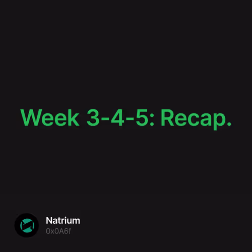 Week 3-4-5: Recap. 9