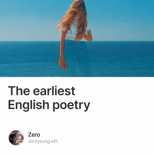 The earliest English poetry 3/500