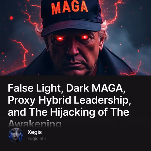 False Light, Dark MAGA, Proxy Hybrid Leadership, and The Hijacking of The Awakening