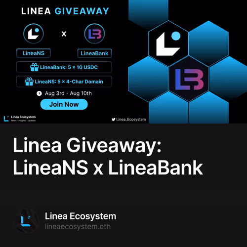 Linea Giveaway: LineaNS x LineaBank 45/5555