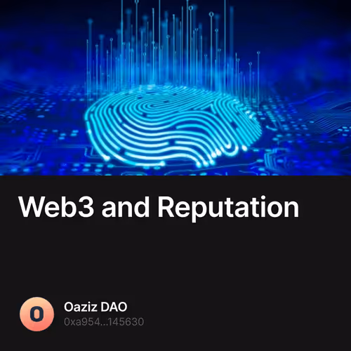Web3 and Reputation