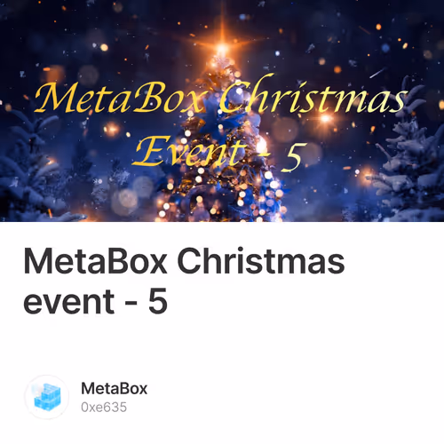 MetaBox Christmas event - 5 6/500