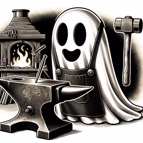Late for Halloween Ghosts XI