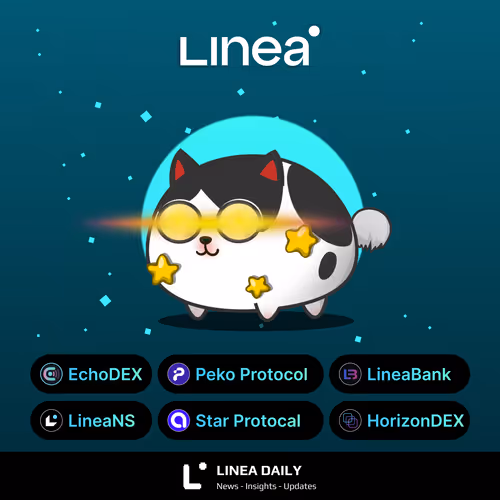 Linea Daily x HorizonDEX x EchoDEX x LineaBank x Peko Protocol x LineaNS x Star Protocol: The step towards Linea Mainnet 3192