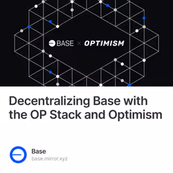 Decentralizing Base with the OP Stack and Optimism 477/500