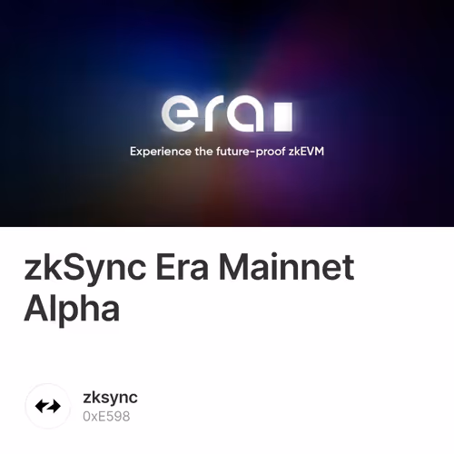 zkSync Era Mainnet Alpha 515/600