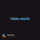 Hello world - Npg2KVzAkK