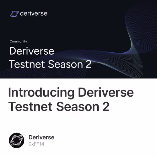 Introducing Deriverse Testnet Season 2