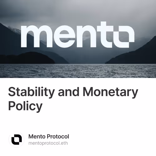 Stability and Monetary Policy