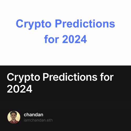 Crypto Predictions for 2024