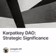 Karpatkey DAO: Strategic Significance