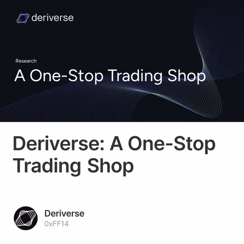 Deriverse: A One-Stop Trading Shop