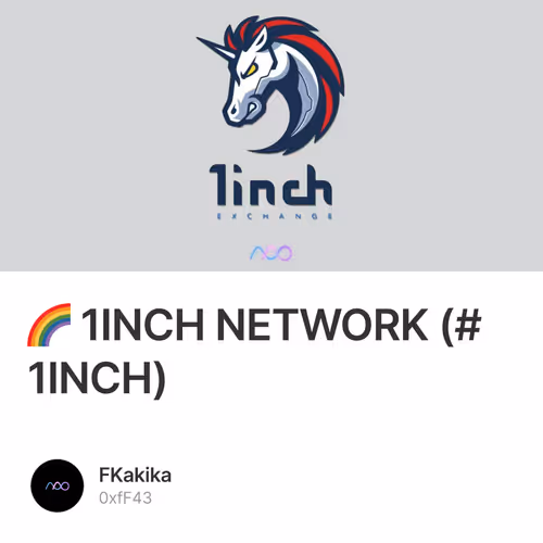🌈 1INCH NETWORK (#1INCH)