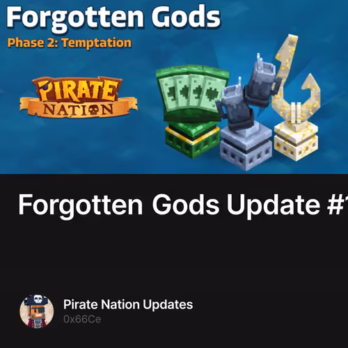 Forgotten Gods Update #10