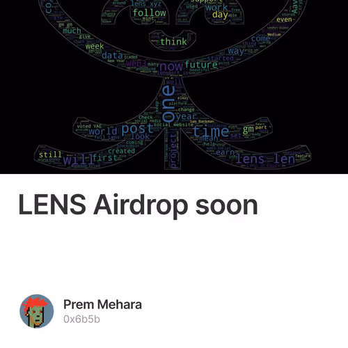 LENS Airdrop soon