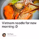 Vietnam noodle for new morning D